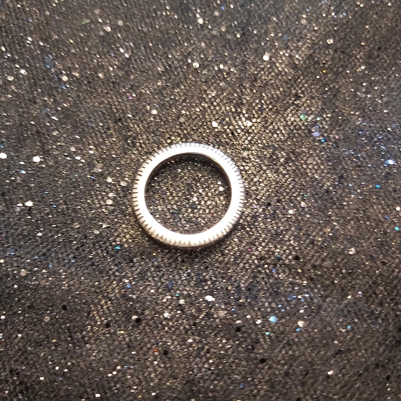 CZ stacking ring - Picture 2 of 3